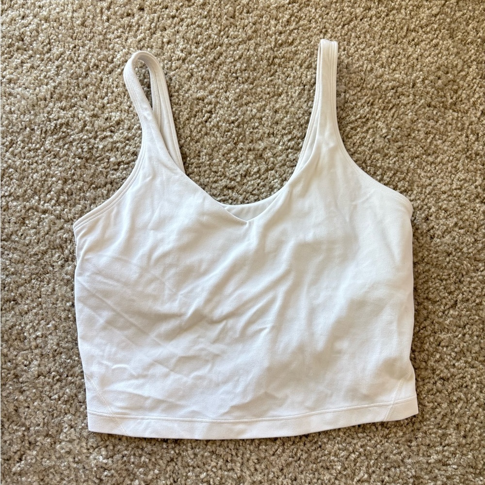 Lululemon white align tank